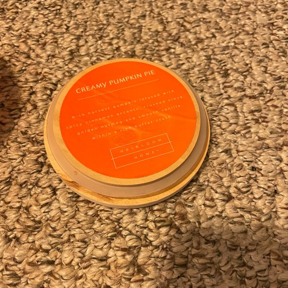 Mason Jar and Heirloom Home Orange Candle Jar Only - Picture 6 of 6